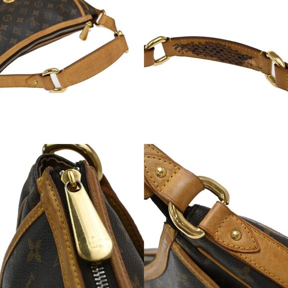 LOUIS VUITTON Tolum PM Shoulder Bag Monogram Leather Brown France - Picture 4 of 16